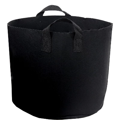 Sunnydaze Decor Sunnydaze Garden Grow Bag With Handles Non-Woven Polypropylene Fabric, Black - Image 4
