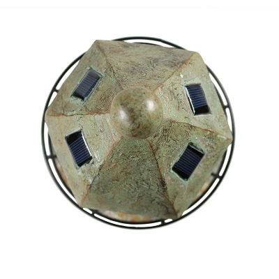 Sunnydaze Decor Sunnydaze Outdoor Backyard Garden Nautical Lighthouse Solar LED Pathlight Statue Figurine - 36" - Cobblestone - Image 7