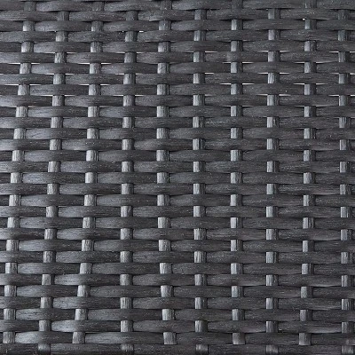 Sunnydaze Decor Sunnydaze 2-Section Rectangle Polyrattan Indoor Planters - 21.5" W X 11.5" D X 9.25" H - 2-Pack - Image 3