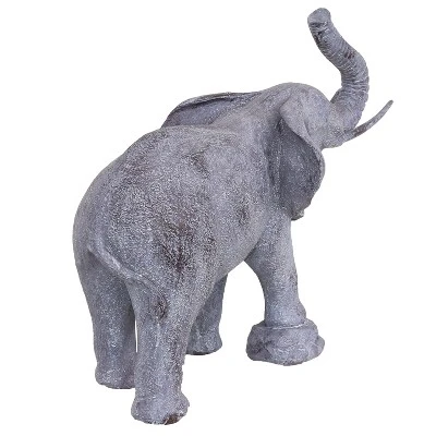 Sunnydaze Decor Sunnydaze 18.5" Elijah The Excellent Elephant Indoor And Outdoor Garden And Home Statue - Image 5