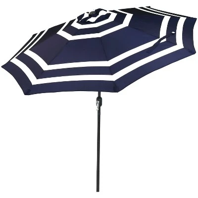 Sunnydaze Decor Sunnydaze Outdoor Aluminum Patio Umbrella, Tilt, And Crank - 9' - Image 7