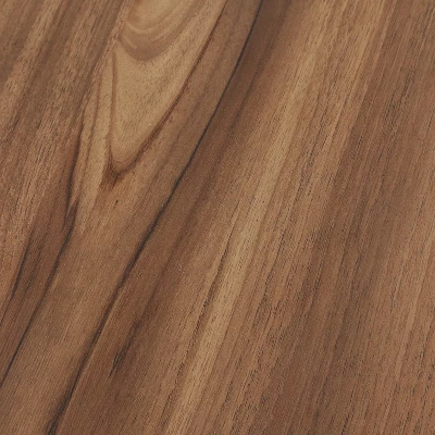 Sunnydaze Decor Sunnydaze Indoor Modern Furniture Steel Wire Bar Table With Faux Woodgrain Tabletop - Brown - Image 3