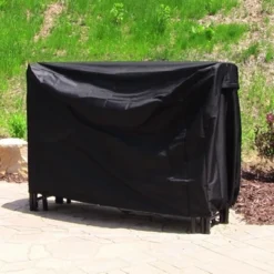 Sunnydaze Decor Sunnydaze Outdoor Weather-Resistant Heavy-Duty Durable Polyester With PVC Backing Firewood Log Rack Cover