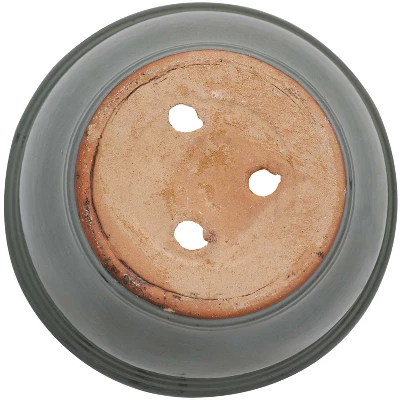 Sunnydaze Decor Sunnydaze Studio Outdoor/Indoor UV- And Frost-Resistant Ceramic Flower Pot Planter With Drainage Holes - Image 2