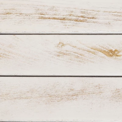 Sunnydaze Decor Sunnydaze Indoor/Outdoor Shabby Chic Cafe Chestnut Wood Folding Bistro Table And Chairs - 3pc - Image 6