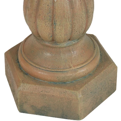 Sunnydaze Decor Sunnydaze Contemporary Pillar Indoor/Outdoor Column-Style Gazing Globe Stand For 10 To 12-Inch Gazing Balls - 16" H - Image 4