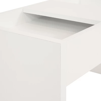 Sunnydaze Decor Sunnydaze Indoor Decorative Multi-Use 2-in-1 Side Coffee Table - Image 3