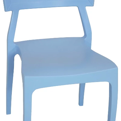 Sunnydaze Decor Sunnydaze Plastic All-Weather Commercial-Grade Elmott Indoor/Outdoor Patio Dining Chair - Image 6
