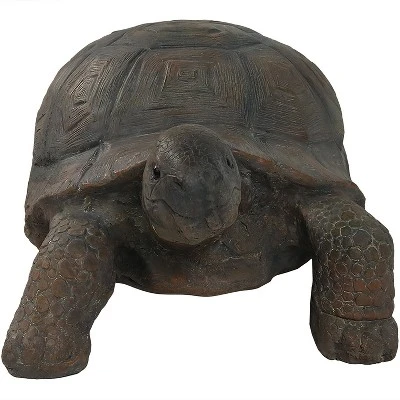 Sunnydaze Decor Sunnydaze Indoor/Outdoor Lifelike Large Todd The Tortoise Patio Garden Yard Entryway Decorative Statue - 30" - Image 3
