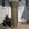 Sunnydaze Decor Sunnydaze Outdoor Heavy-Duty Weather-Resistant Protective Cover For Outdoor Patio Heater - 94" - Khaki