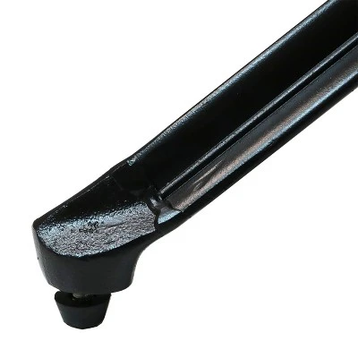 Sunnydaze Decor Sunnydaze Round Lattice Design Cast Aluminum Outdoor Patio Table With Umbrella Hole, Black - Image 2