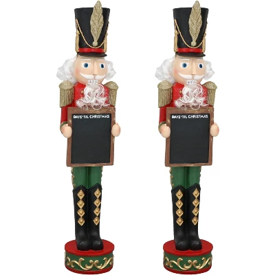 Sunnydaze Decor Sunnydaze Indoor/Outdoor Porch Or Living Room Polyresin Friedrich The Nutcracker With Sign Christmas Holiday Decoration - 36" - Image 9