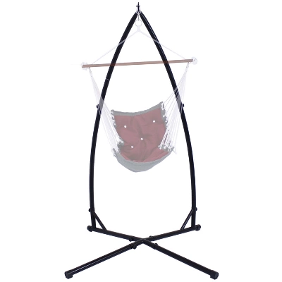 Sunnydaze Decor Sunnydaze Durable Indoor/Outdoor Metal X-Stand Only For Hanging Hammock Chair - 250 Lb Weight Capacity - Image 7