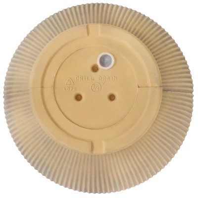 Sunnydaze Decor Sunnydaze Indoor/Outdoor Patio, Garden, Or Porch Weather-Resistant Double-Walled Elizabeth Ribbed Urn Flower Pot Planter - 15" - Image 3