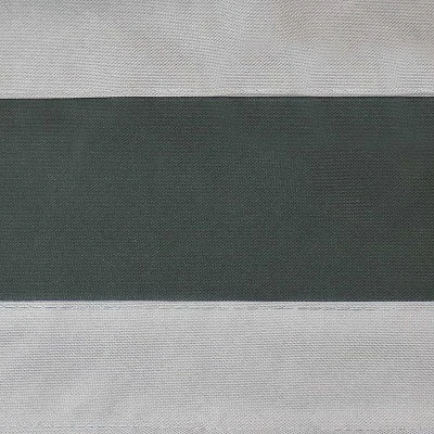 Sunnydaze Decor Sunnydaze Outdoor Heavy-Duty Weather-Resistant 300D Polyester Round 2-Tone Fire Pit Cover - Gray And Green - Image 3