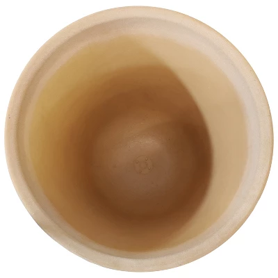 Sunnydaze Decor Sunnydaze Indoor/Outdoor Patio, Garden, Or Porch Weather-Resistant Double-Walled Walter Flower Pot Planter - 15.5" - Antique White - Image 5