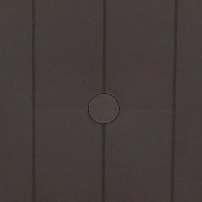 Sunnydaze Decor Sunnydaze 31" Square Polypropylene Indoor/Outdoor Patio Dining Table, Brown - Image 5