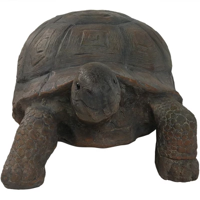 Sunnydaze Decor Sunnydaze Indoor/Outdoor Lifelike Large Todd The Tortoise Patio Garden Yard Entryway Decorative Statue - 30" - Image 5
