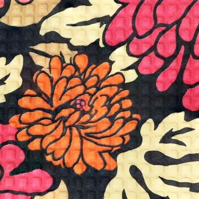 Sunnydaze Decor Sunnydaze Indoor Rubber And Polypropylene Nonslip Entryway Laundry Room Floor Mat Rug - 17" X 29" - Autumnal Floral - Image 3