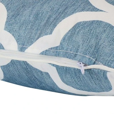 Sunnydaze Decor Sunnydaze Indoor/Outdoor Square Accent Decorative Throw Pillows For Patio Or Living Room Furniture - 16" - 2pc - Image 2