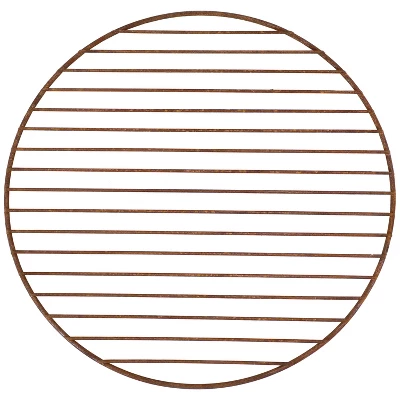 Sunnydaze Decor Sunnydaze Outdoor Backyard Patio Steel Santa Fe Wood-Burning Fire Pit Chiminea With Wood Grate - 50" - Rustic Finish - Image 3