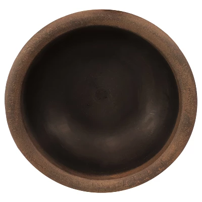 Sunnydaze Decor Sunnydaze Indoor/Outdoor Patio, Garden, Or Porch Weather-Resistant Double-Walled Percival Flower Pot Planter - 20.75" - Sable Finish - Image 5