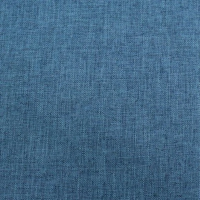 Sunnydaze Decor Sunnydaze Set Of 2 Indoor Wooden Backless Counter-Height Stools - Weathered Oak Finish With Blue Cushions - Image 3