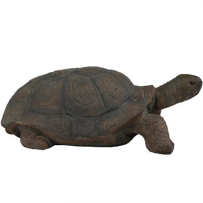 Sunnydaze Decor Sunnydaze Indoor/Outdoor Lifelike Large Todd The Tortoise Patio Garden Yard Entryway Decorative Statue - 30" - Image 4
