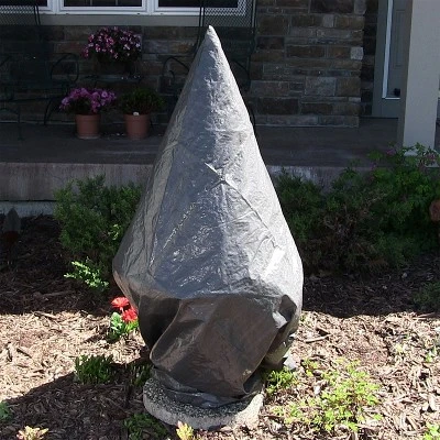Sunnydaze Decor Sunnydaze Outdoor Weather-Resistant Medium Tiered Water Fountain Feature Protective Cover - Gray - Image 3