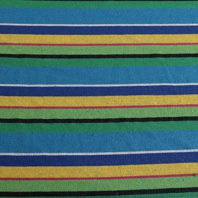 Sunnydaze Decor Sunnydaze Jumbo Extra Large Hanging Rope Hammock Chair Swing With C-Stand - 300 Lb Weight Capacity - Ocean Breeze - Image 4