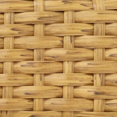 Sunnydaze Decor Sunnydaze Shaded Comfort Wicker Outdoor Egg Chair With Legs - 56.5" H - Image 3