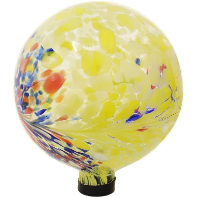 Sunnydaze Decor Sunnydaze Indoor/Outdoor Artistic Gazing Globe Glass Garden Ball For Lawn, Patio Or Indoors - 10" Diameter - Image 5