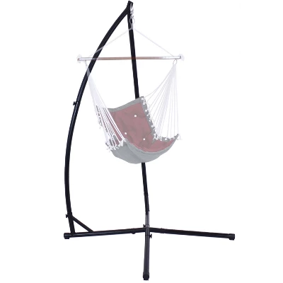 Sunnydaze Decor Sunnydaze Durable Indoor/Outdoor Metal X-Stand Only For Hanging Hammock Chair - 250 Lb Weight Capacity - Image 6