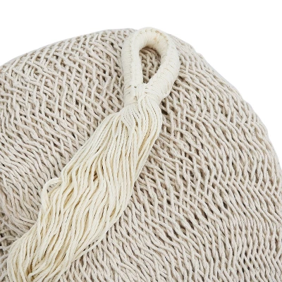 Sunnydaze Decor Sunnydaze Mayan Family Hammock Hand-Woven XXL Thick Cord With Stand - 400 Lb Weight Capacity/15' Stand - Image 2