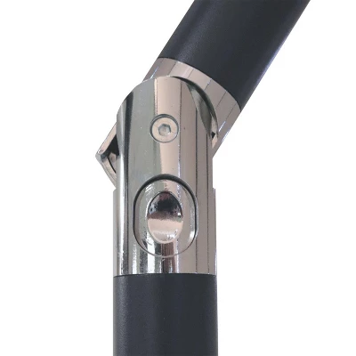 Sunnydaze Decor Sunnydaze Outdoor Aluminum Patio Umbrella With Solar LED Lights, Tilt, And Crank - 9' - Image 10