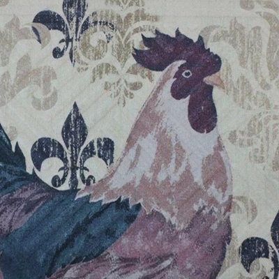 Sunnydaze Decor Sunnydaze Indoor Rubber And Polyester Decorative Kitchen Laundry Room Floor Mat Rug - 23" X 35" - Brown Rooster - Image 3