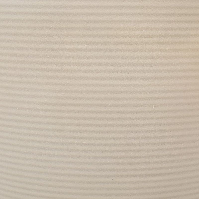 Sunnydaze Decor Sunnydaze Indoor/Outdoor Patio, Garden, Or Porch Weather-Resistant Double-Walled Walter Flower Pot Planter - 15.5" - Antique White - Image 3