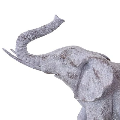 Sunnydaze Decor Sunnydaze 18.5" Elijah The Excellent Elephant Indoor And Outdoor Garden And Home Statue - Image 2